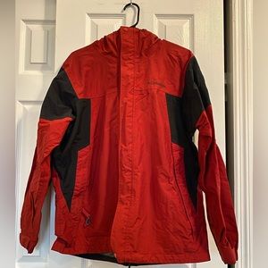 Columbia rain coat